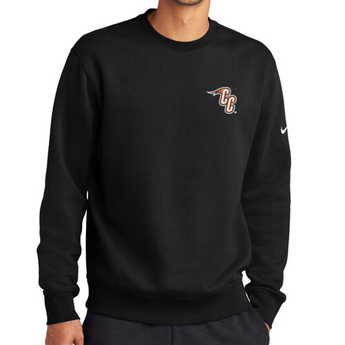 Club Fleece Sleeve Swoosh Crew Thumbnail