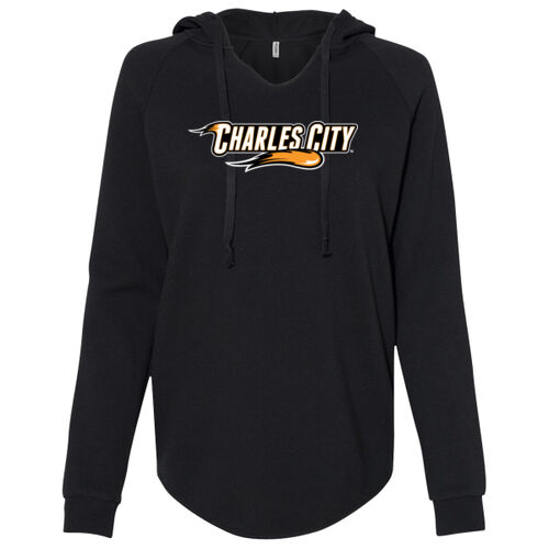 Women's Lightweight California Wavewash Hooded Pullover Sweatshirt Thumbnail